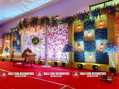 Valli Cine Decorators Affordable And Creative Stage Decoration Ideas