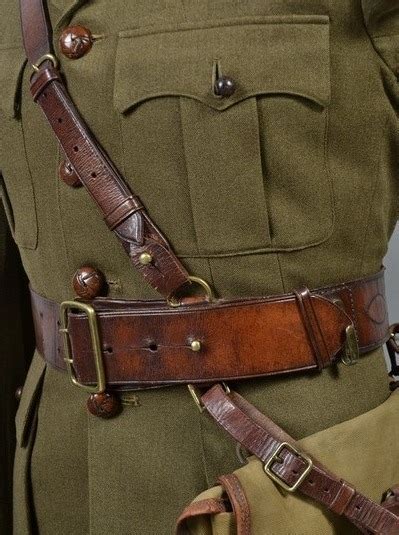 WW1 Officers Sam Browne Belt With Sword Frog And Gentleman S