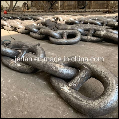 Welded Studless And Stud Anchor Link Chain China Marine Equipment And