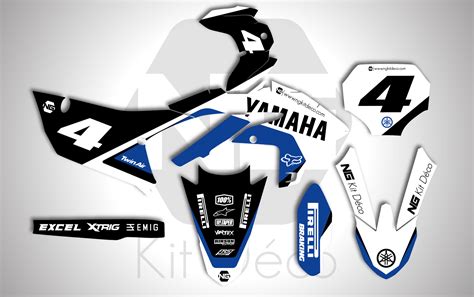 Kit D Co Yamaha Pw Yz Yzf Mercure