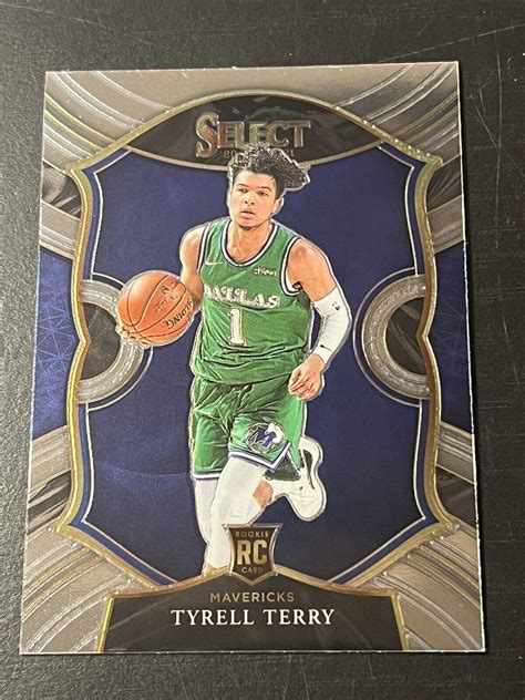 Select Basketball Tyrell Terry Silver Concourse Level Rc