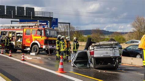 Mehrere Schwere Unf Lle Auf A Sechs Verletzte Fahrbahn Lange Gesperrt