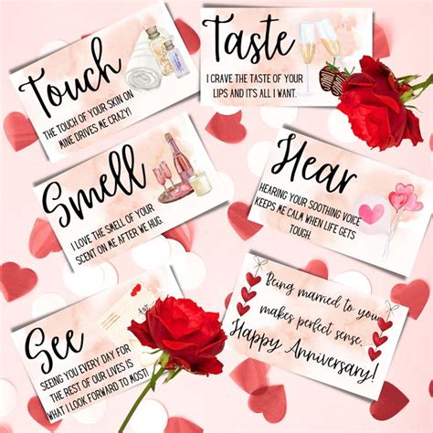 Buy Printable Senses Gift Tags For Him Gifts For Her Gift For