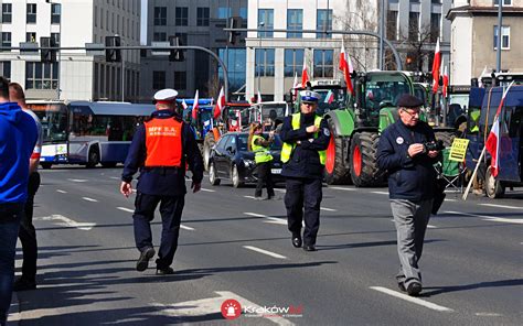 20 03 2024 Kraków Protest Rolników