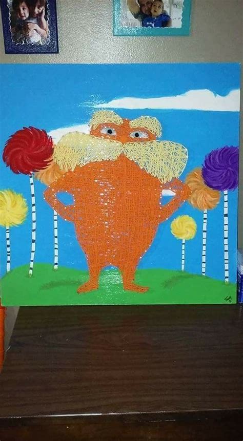 Creative Lorax Painting Ideas For Dr Seuss Fans