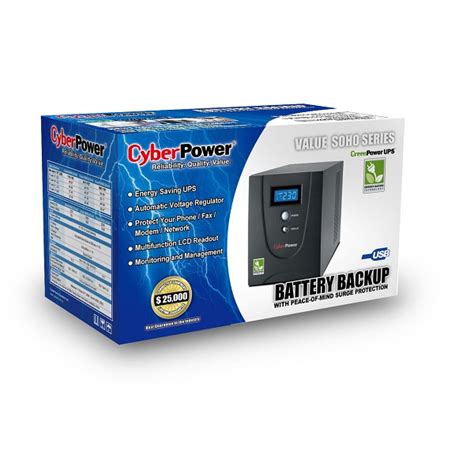 Cyberpower Value 1200elcd 1200va Line Interactive Ups Welcome To Compuworld Australia It