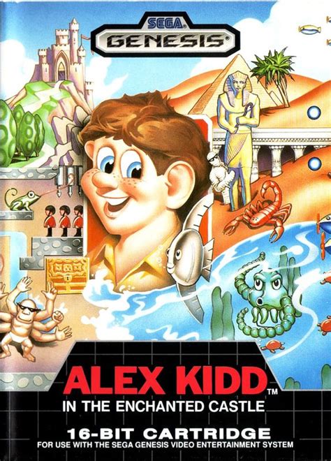 Alex Kidd in the Enchanted Castle for Genesis (1989) - MobyGames