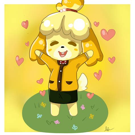 Isabelle Animal Crossing By Deity00 On Deviantart