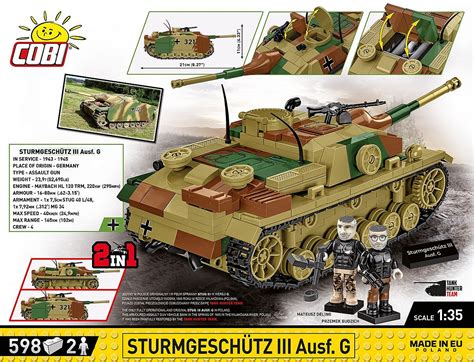 Sturmgesch Tz Iii Ausf G Executive Edition Cobi Tanks And