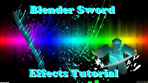 Blender Sword Effects Tutorial Check Description Youtube