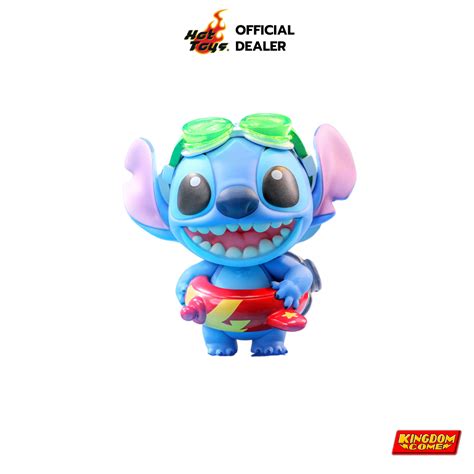 Hot Toys Blind Box ฟกเกอร ของสะสม CBX Stitch on Holiday Cosbi Collection PC Shopee