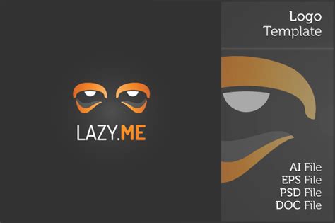 Lazy Logo Symbol ~ Logo Templates ~ Creative Market