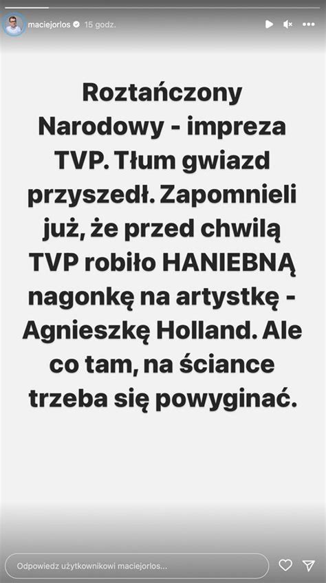 Maciej Orłoś miażdży Dodę i Górniak po występie w TVP Nawiązał do