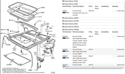 2013 Ford Explorer Sunroof Motor