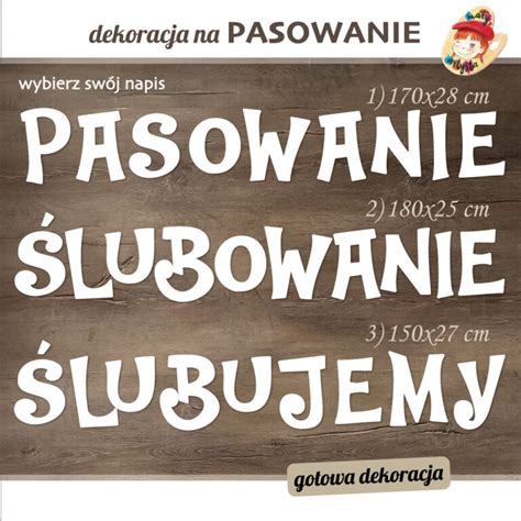 Pasowanie na ucznia przedszkolaka dekoracje Mały Artysta