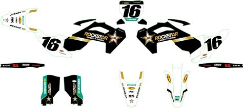 Kit déco Husqvarna TC FC 2023 2024 Rockstar Boutique Kit Déco Moto