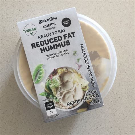 Pick N Pay Reduced Fat Hummus Review Abillion