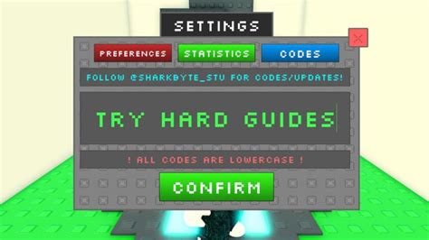 Brick Adventure Codes For February Try Hard Guides