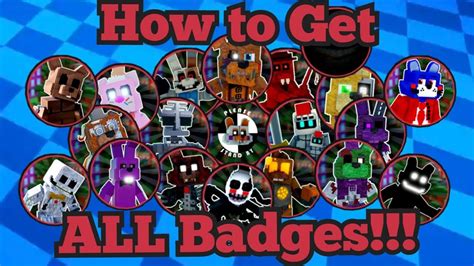 How To Get ALL Available Badges Fazbear S Relighted RP FNaF RP