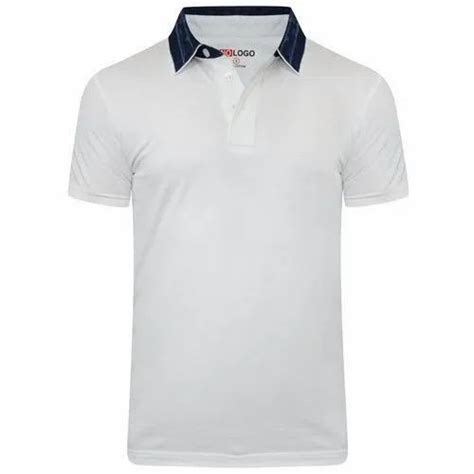 Polo White T Shirts Half Sleeves Plain At Best Price In Agra Id