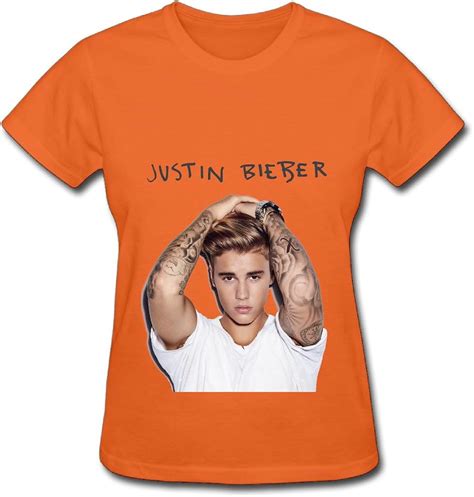 Justin Bieber Purpose Tour 2016 Tee Shirt For Women Amazonca Books