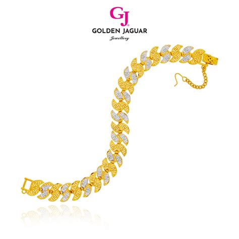 GJ Jewellery Emas Bangkok Emas Korea 24k Gold Plated Bracelet Pulut