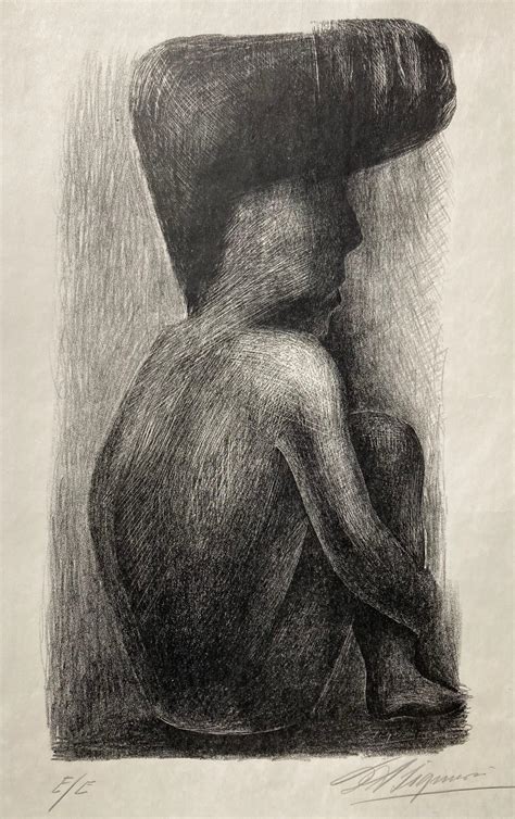 David Alfaro Siqueiros SEATED NUDE Scarce Large Early Print For Sale At StDibs Andreas