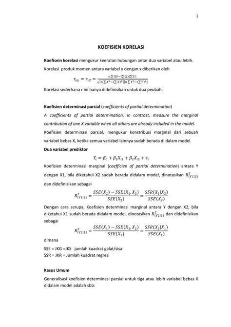 PDF Metode Dalam Analisis Regresi DOKUMEN TIPS