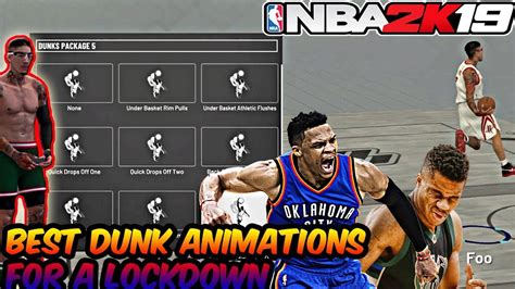 Nba K Best Dunk Animations For Lockdowns Slashers Secret