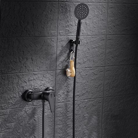 Ready Stockhigh Pressure Water Saving Shower Set All Copper Hot And Cold Shower Nozzle Simple