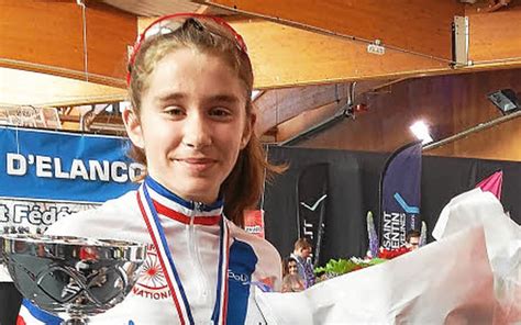 Vtt Ana Lle Even Est Championne De France Minine Le T L Gramme