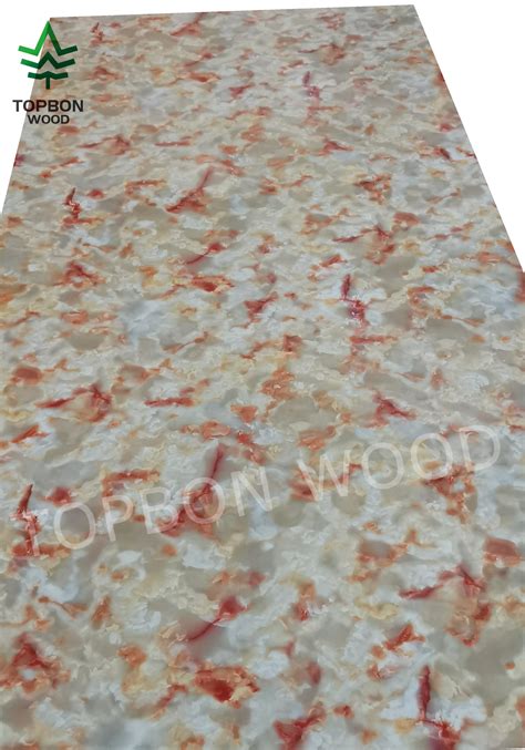 Uv Marble Finish Pvc Wall Panels For Interior Decoration Marble Wall