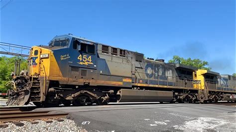 Csx Spirit Of Magnolia Leads I At Folkston Ga Youtube