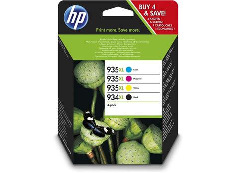 HP 934 XL 935 XL X4E14AE Tinten Multipack CMYK 4er Set Tonerversum