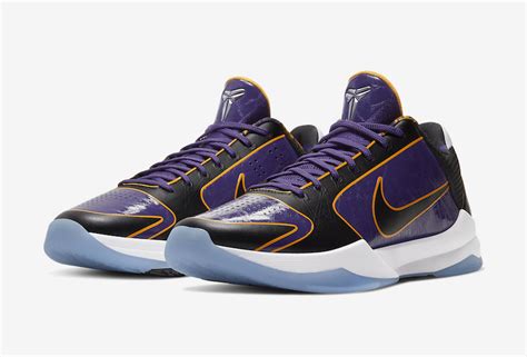 Nike Kobe 5 Protro Lakers CD4991-500 Release Date - SBD