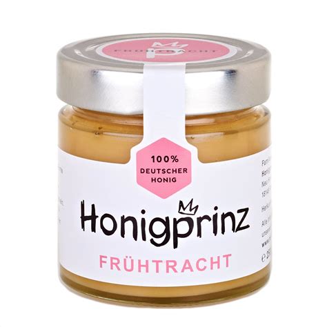 Honig Frühtrachthonig 100 Deutscher Blütenhonig 1 x 250 Gramm