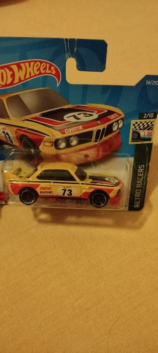 Hot Wheels BMW CSL RACE CAR