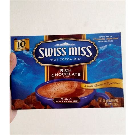 Swiss Miss In Hot Choco G Shopee Philippines