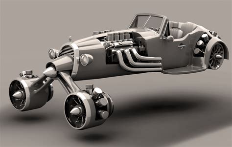 Levente Gajdos - Steampunk cars