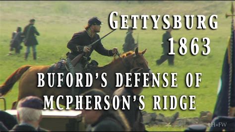 Civil War 1863 Gettysburg July 1st Defense Of McPherson S Ridge