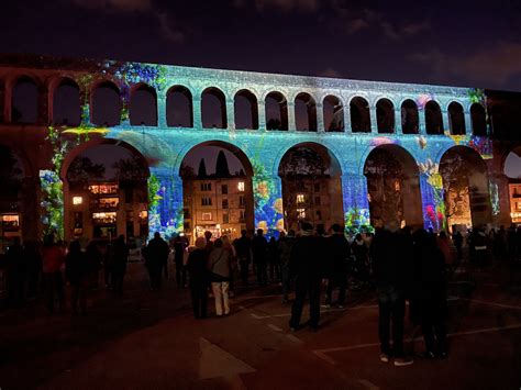 Vidéo c est parti pour Cœur de ville en lumières à Montpellier