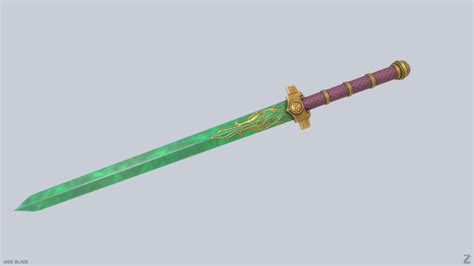 Jade Blade Modelo 3d In Melé 3dexport