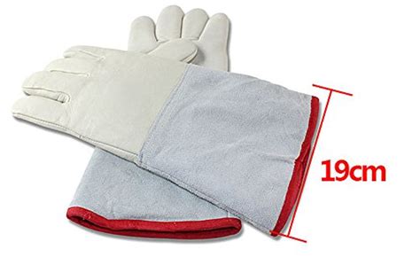 Cryogenic Gloves Waterproof Low Temperature Resistant Ln2 Liquid Nitrogen Protective Gloves Cold