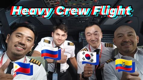 Pilot Vlog Vietjet Heavy Crew Charter Flights RJCC CTS YouTube