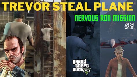 Trevor Steal Biker Gang Plane Nervous Ron Mission Biker Destroy