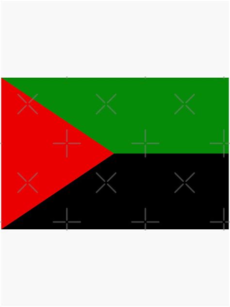 Flag Of Martinique Red Green Black Sticker For Sale By Idem97 Redbubble