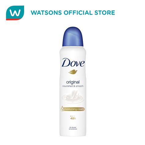 Dove Deodorant Spray Original Nourished And Smooth 150ml Shopee