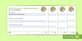 Nude Food Day Handwriting Practice Year Worksheet Worksheet