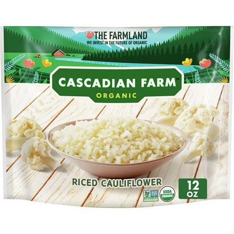 Cascadian Farm Organic Frozen Riced Cauliflower 12 Oz Delivery Or