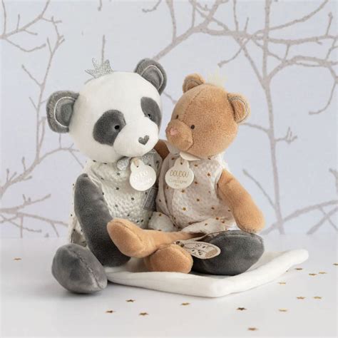 Peluche Doudou Mouchoir Panda Doudou Et Compagnie Personnalis